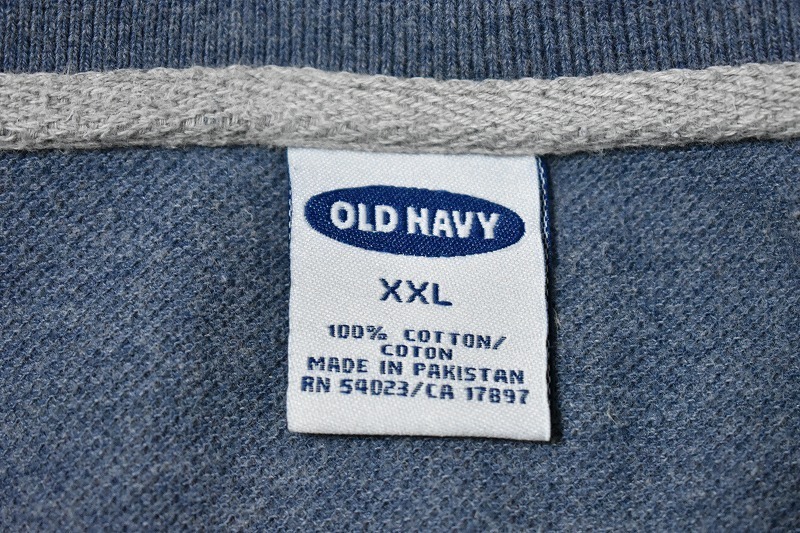 ＠オールド ネイビー OLD NAVY 半袖ポロシャツP146 アメリカ古着 XXL ビックサイズ_画像4