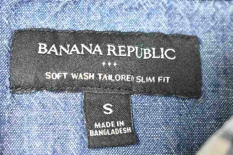 ＠美品 古着卸 まとめ売り バナナ リパブリック BANANA REPUBLIC 長袖シャツ2枚セット S US古着 転売 商材_画像3