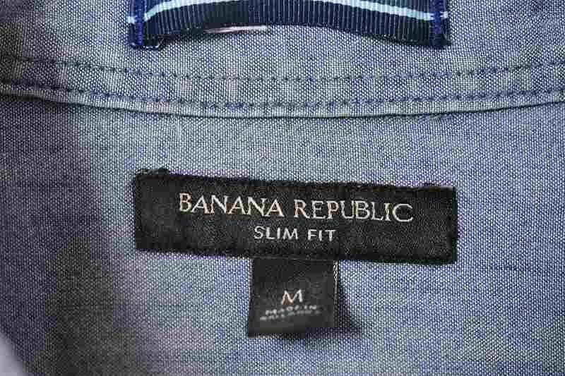 ＠美品 古着卸 まとめ売り バナナ リパブリック BANANA REPUBLIC 長袖シャツ2枚セット S US古着 転売 商材_画像9