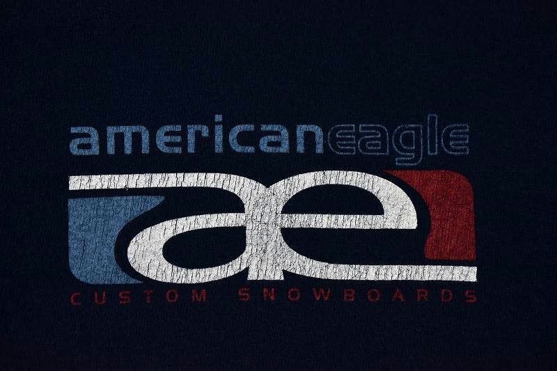 ＠美品 アメリカンイーグル American Eagle 長袖Tシャツ tt320 アメリカ古着 L ビックサイズ ロングスリーブ プリント_画像5