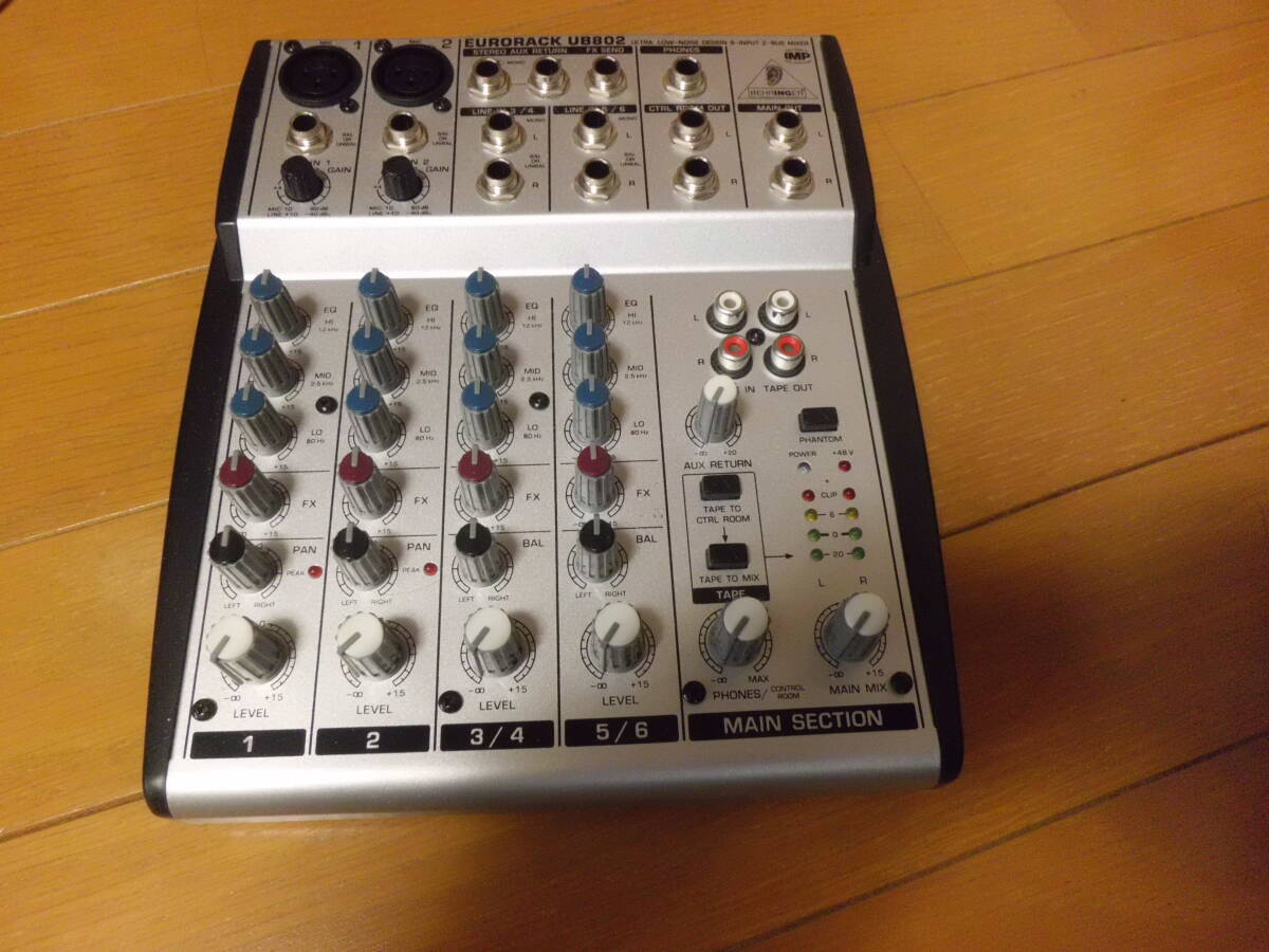 ＢＥＨＲＩＮＧＥＲ／ＥＵＲＯＲＡＣＫ　ＵＢ８０２／ジャンク_画像1