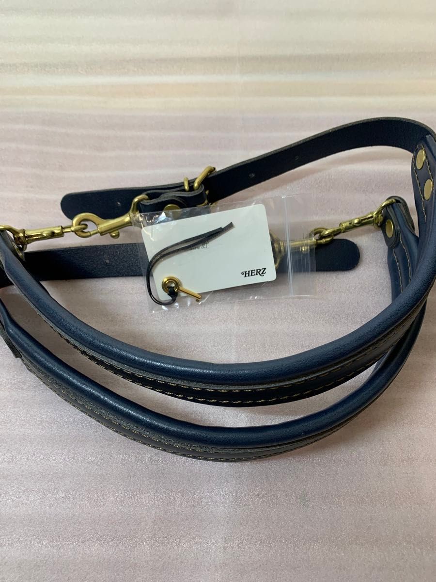 美品 herz(ヘルツ)ダレスリュックBJ-10限定ネイビーカラー 美品 herz(ヘルツ)ダレスリュックBJ-10限定ネイビーカラー