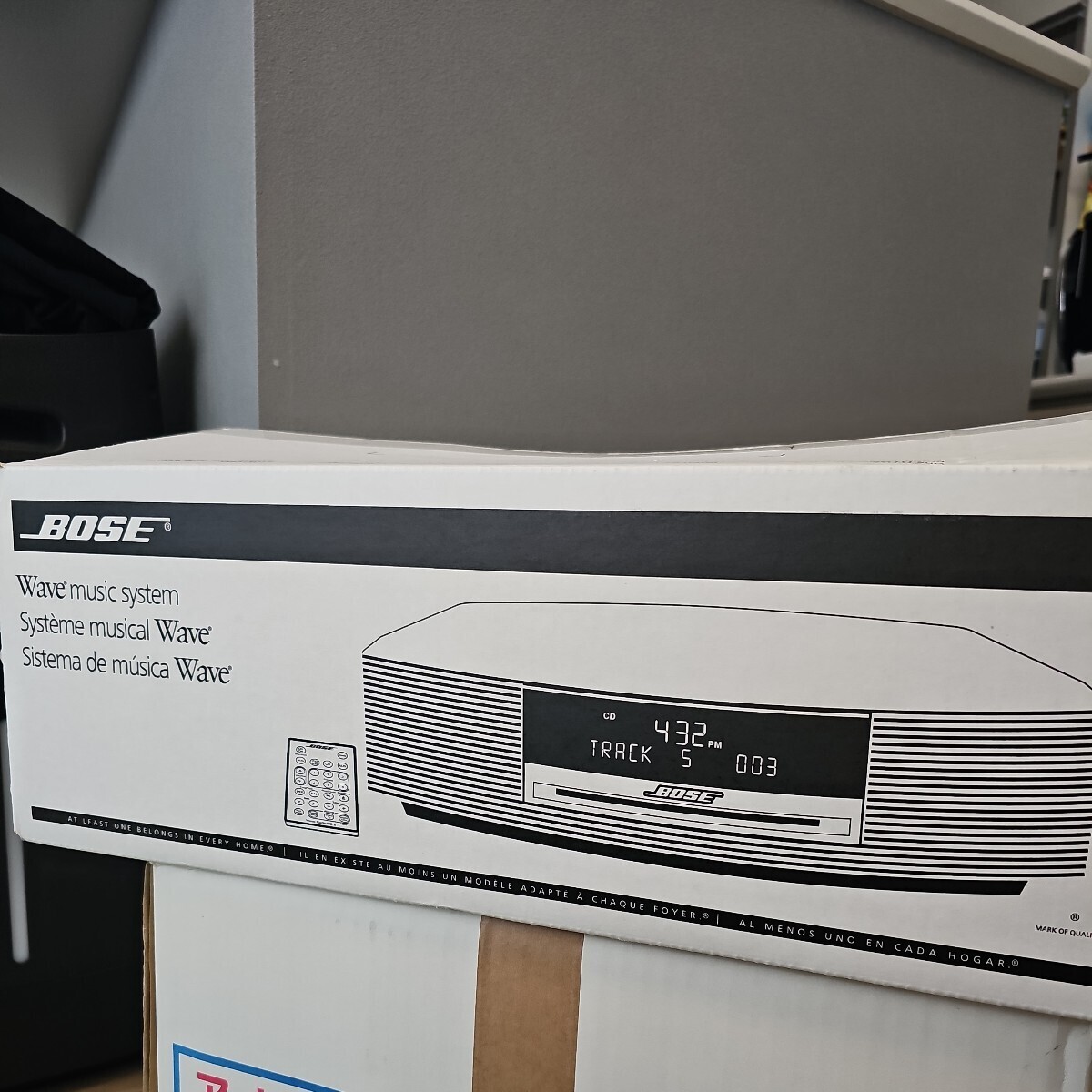 新品未使用 BOSE Wave Music system AWRCCC ボーズ ウェーブミュージックシステム チタニウムシルバー 激レア 気持ち良くお使い頂けますの画像1