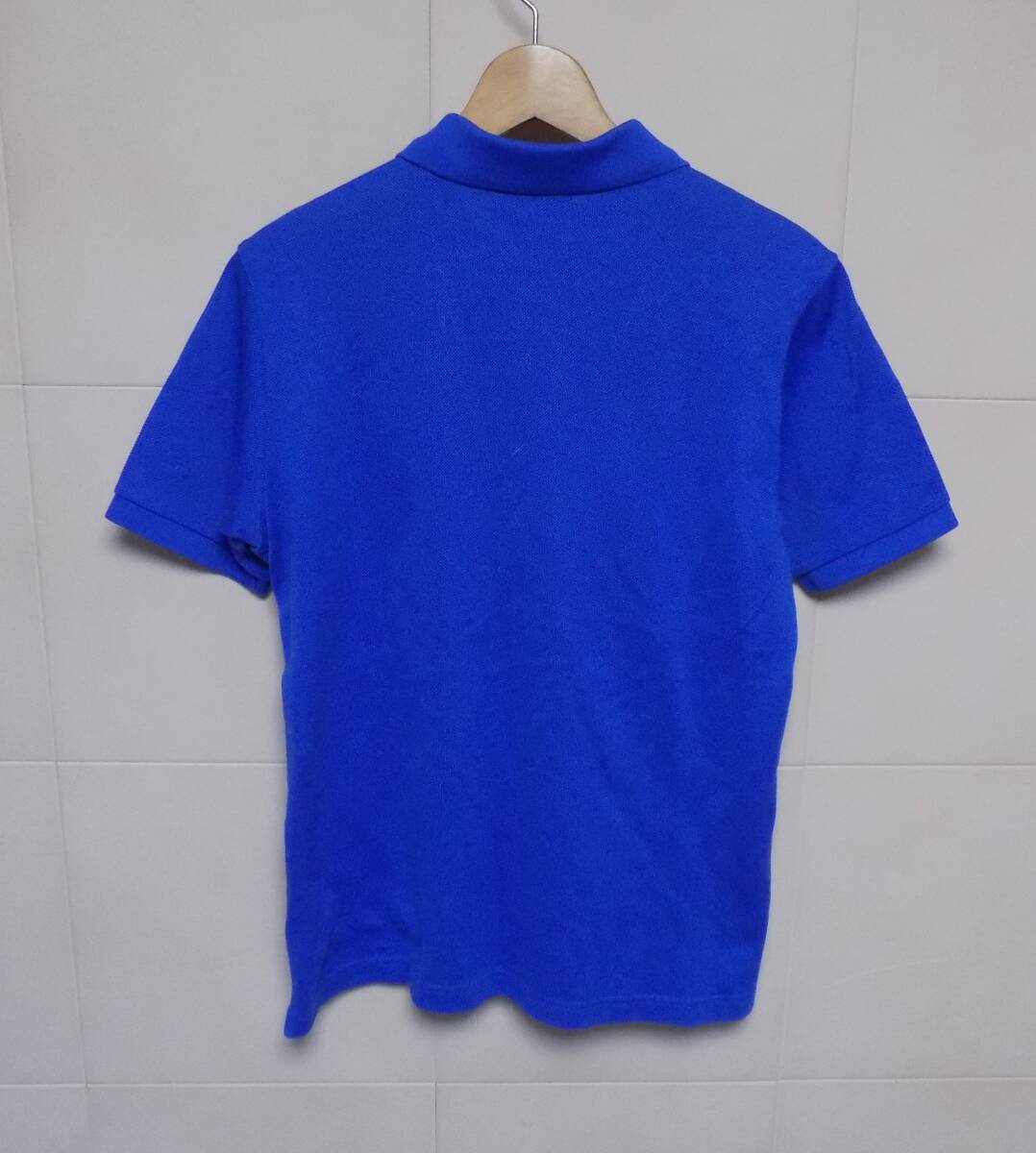 MUNSINGWEAR Munsingwear wear blue polo-shirt with short sleeves M made in Japan ( tube C)
