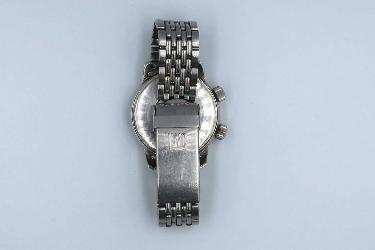 (A6)1円～ IWC アクアタイマー 稼働品 メンズ 自動巻き 腕時計 ブラック ヴィンテージ AQUATIMER AUTOMATIC 中古の画像3