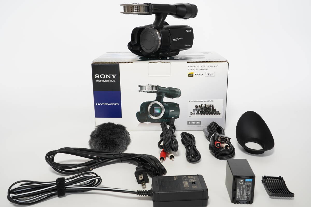 6800円 NEX-VG20(レンズ無し)(リモコン欠品)(交換 6800円 NEX-VG20(レンズ無し)(リモコン欠品)(交換