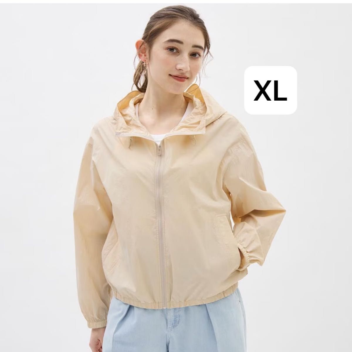 GU UVカットシアーブルゾン 10 PINK XLサイズ【新品タグ付き GU UVカットシアーブルゾン 10 PINK XLサイズ【新品タグ付き