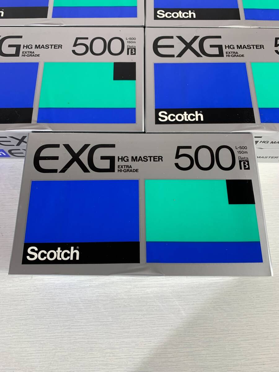 *Scotch*Beta Beta видеолента EXG 500 19шт.@ не использовался 