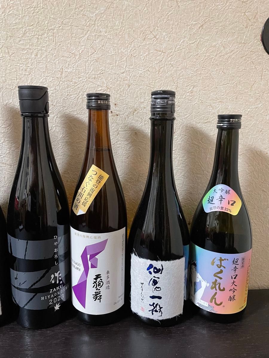 36 高級日本酒セット　8本　四号瓶