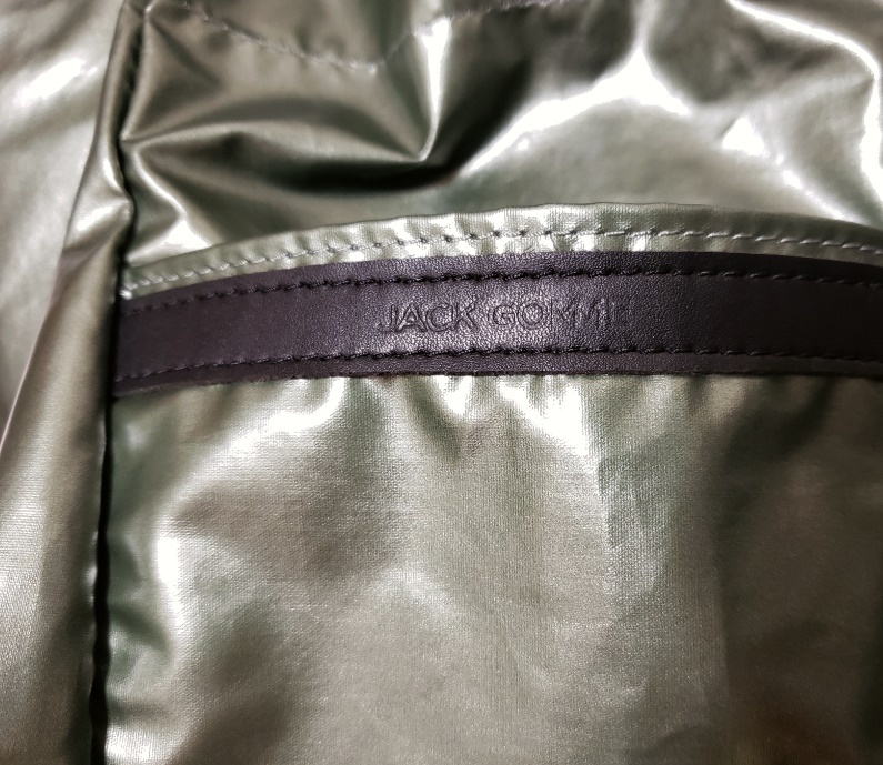  beautiful goods Jack Gomme LEVANT super light weight water-repellent shoulder bag ash pe- France handling . Jack rubber khaki unisex 