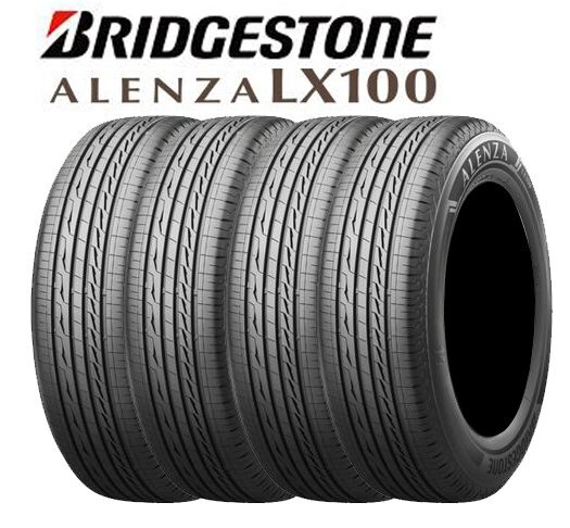 【21年製/送料・税込/新品タイヤ】ブリヂストンALENZA LX100 235/55R18 100V★4本set ブリヂストン_未使用タイヤ4本/ホイールは付属しません