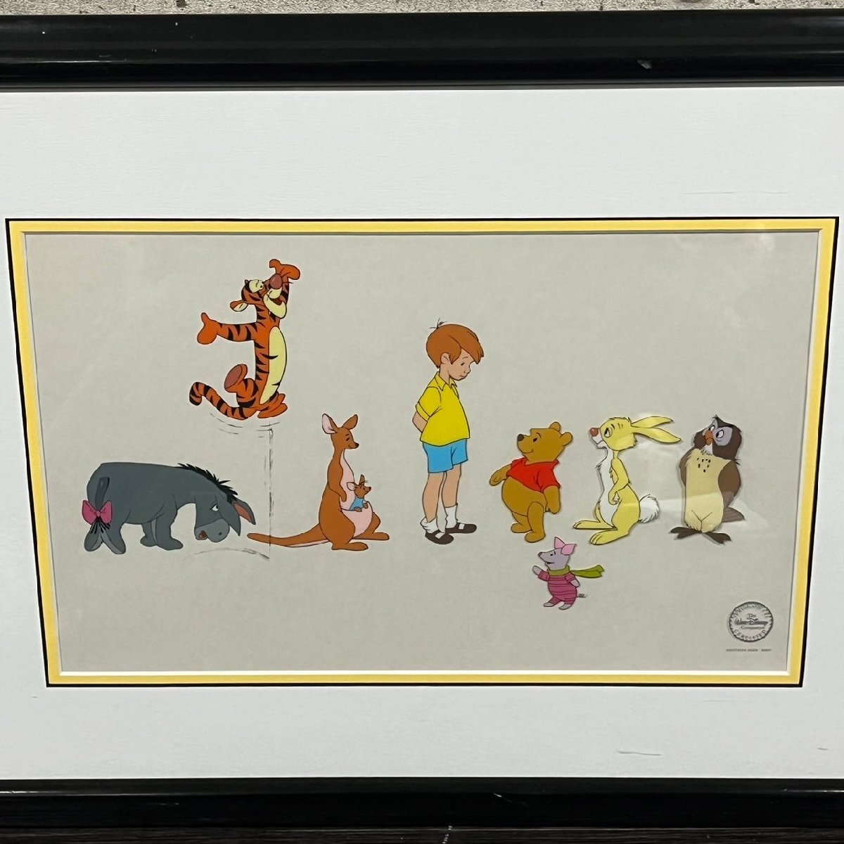 希少!】 くまのプーさん セル画 ディズニー 限定500枚 希少!】 くまのプーさん セル画 ディズニー 限定500枚