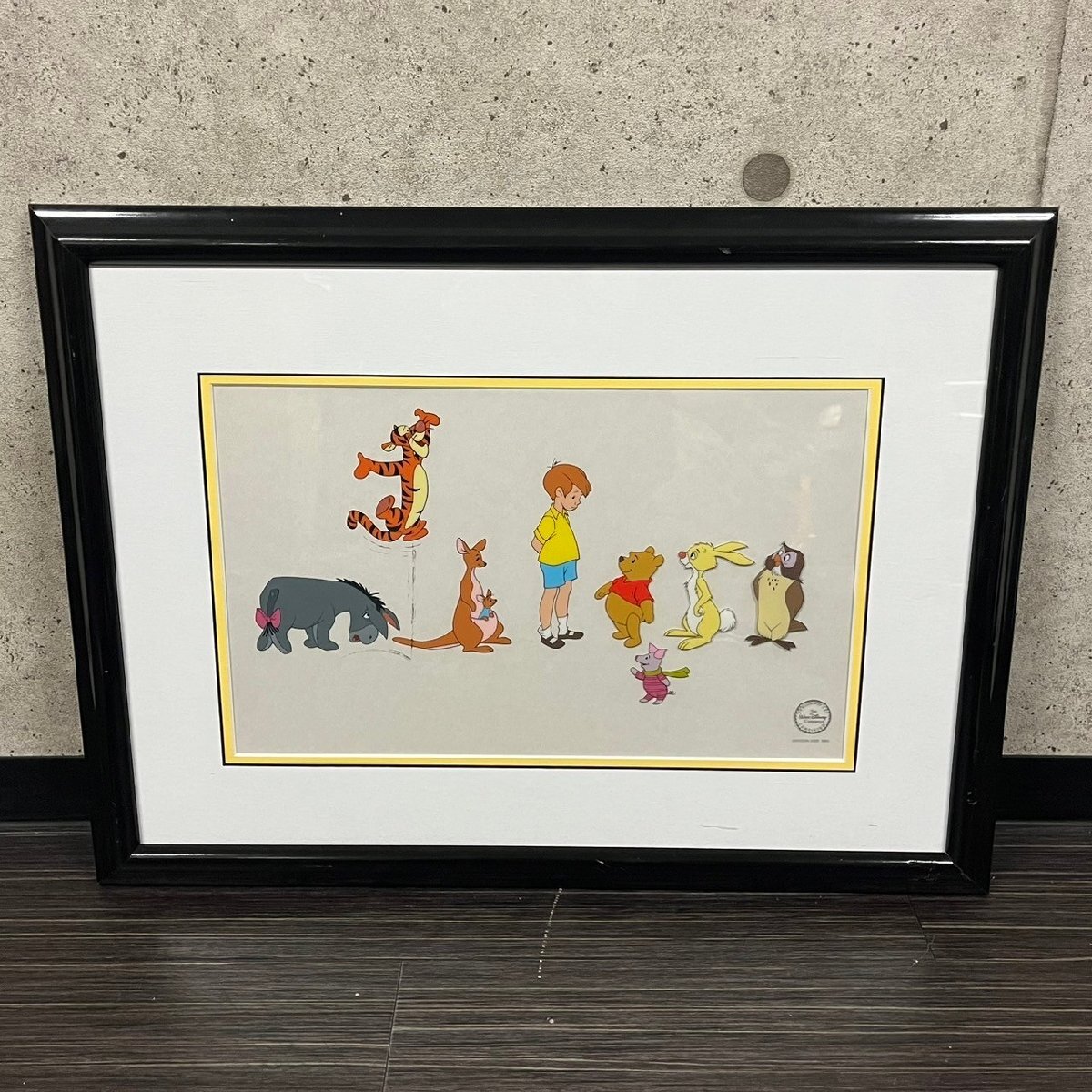 希少!】 くまのプーさん セル画 ディズニー 限定500枚 希少!】 くまのプーさん セル画 ディズニー 限定500枚