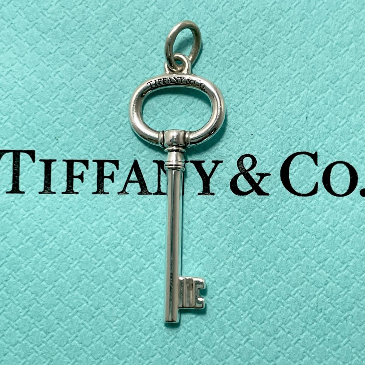 ティファニー オーバル キー ネックレストップ シルバー TIFFANY&Co.★914_画像2