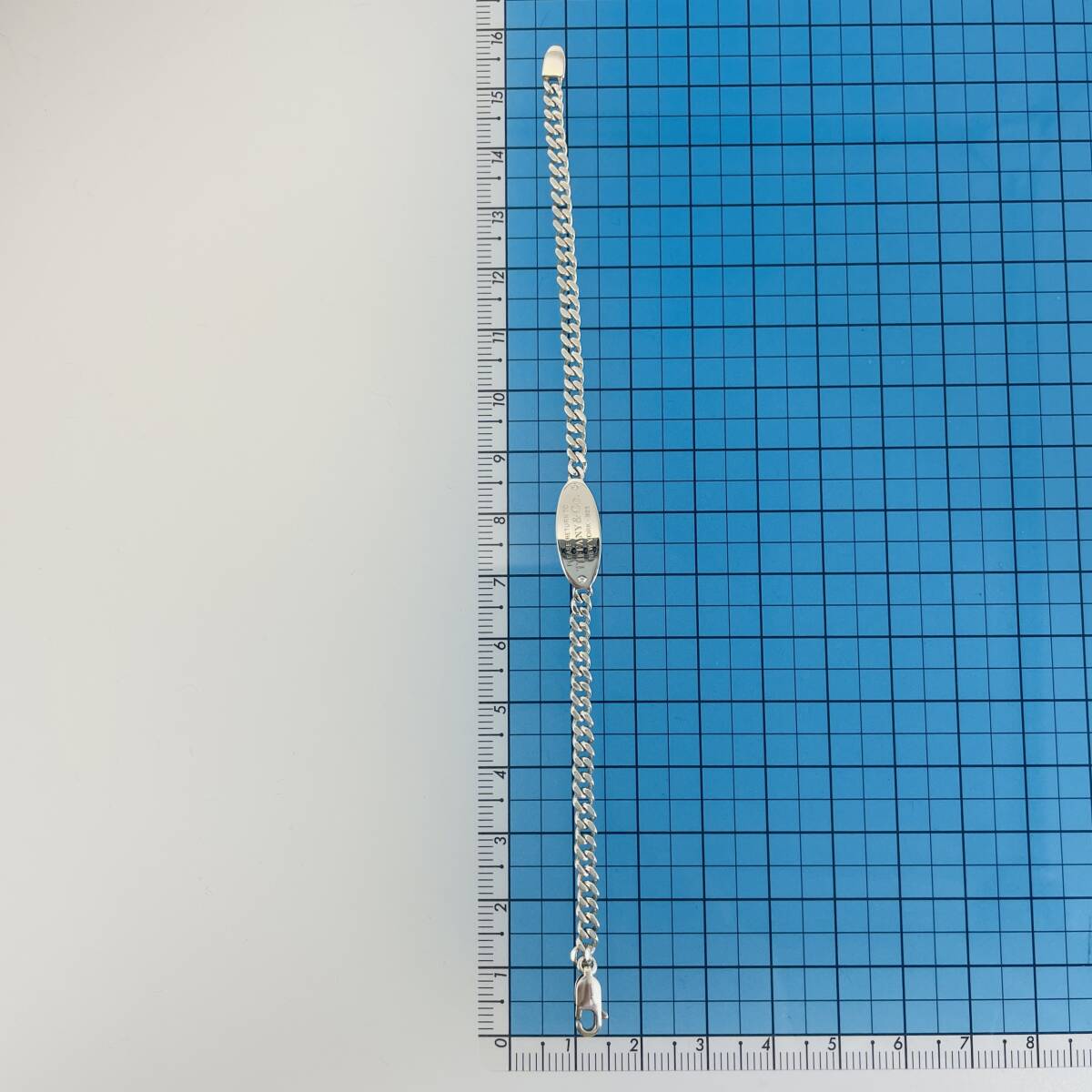 美品 15cm ティファニー 2P ダイヤ リターントゥ オーバル 美品 15cm ティファニー 2P ダイヤ リターントゥ オーバル