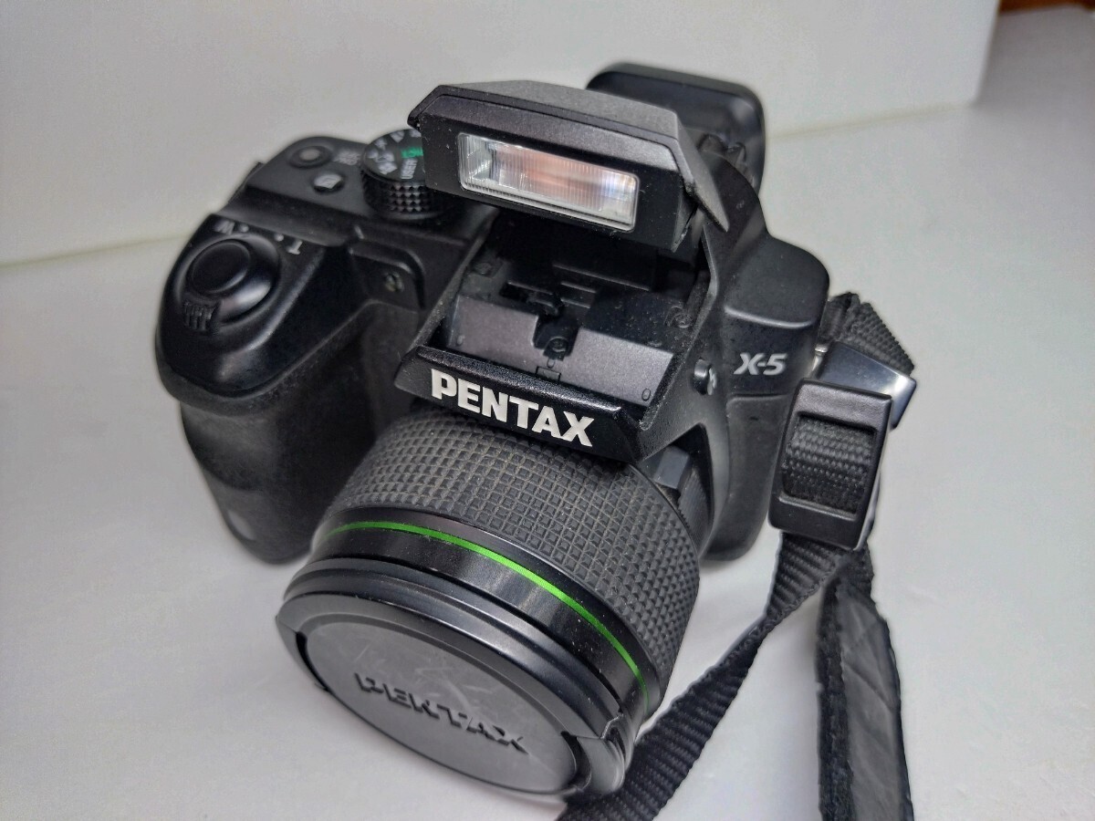 【中古動作確認済み】PENTAX X-5 クラシックブラック ペンタックス デジカメ デジタルカメラ コンデジの画像5