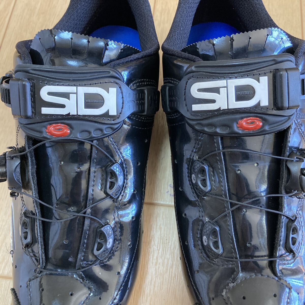 SIDI CKAOS ビンディングシューズ ブラック×ブラック サイズ44 シマノクリート仕様 美品使用頻度少な目の画像7