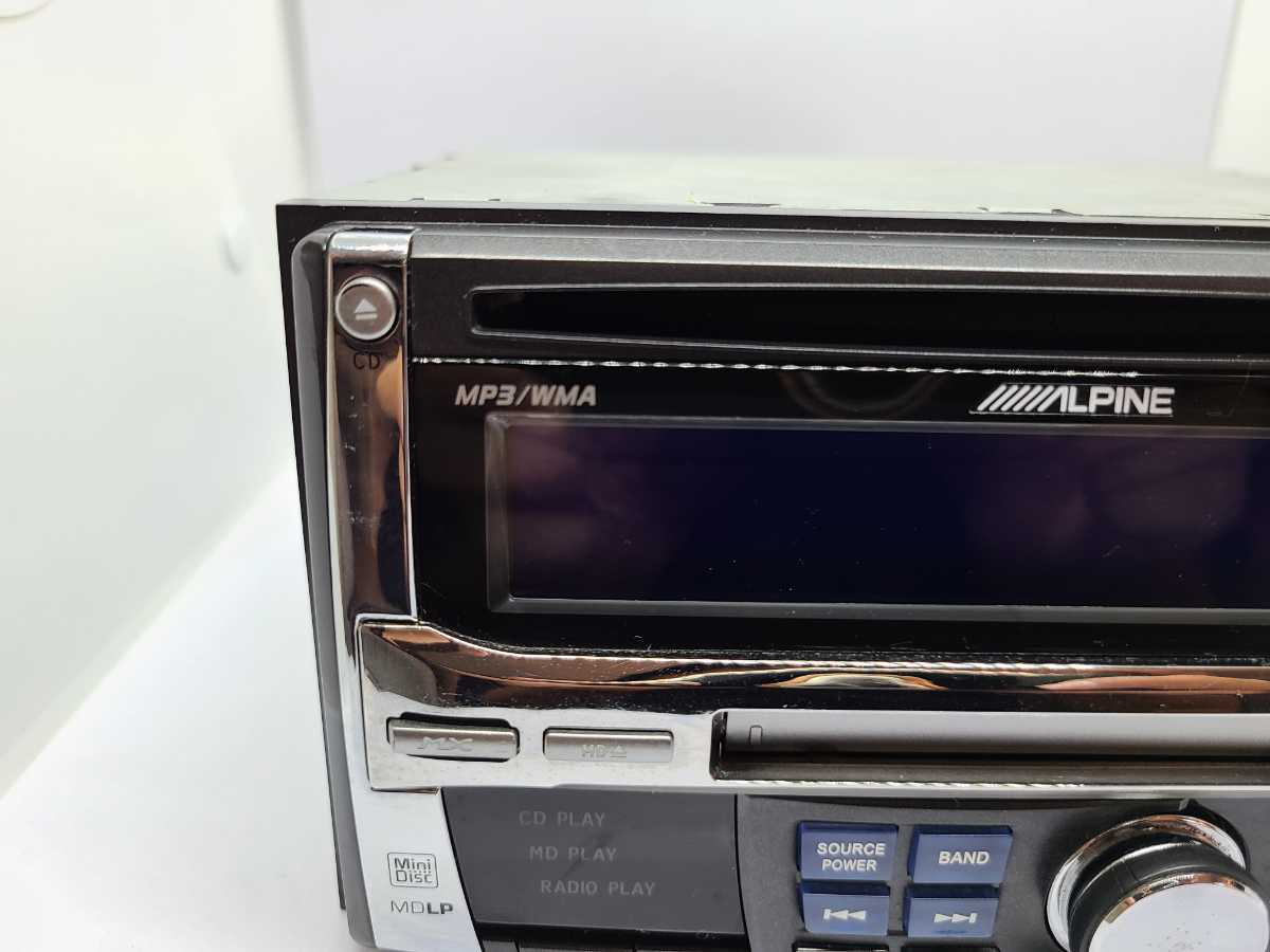 * очень редкий * Alpine MDA-W925JS 2DIN CD/MD плеер аудио панель * старый машина панель *