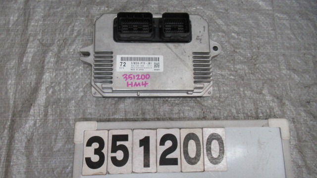 バモスホビオ ABA-HM4 エンジンコンピューター 37820-PTF-J81 351200_画像1