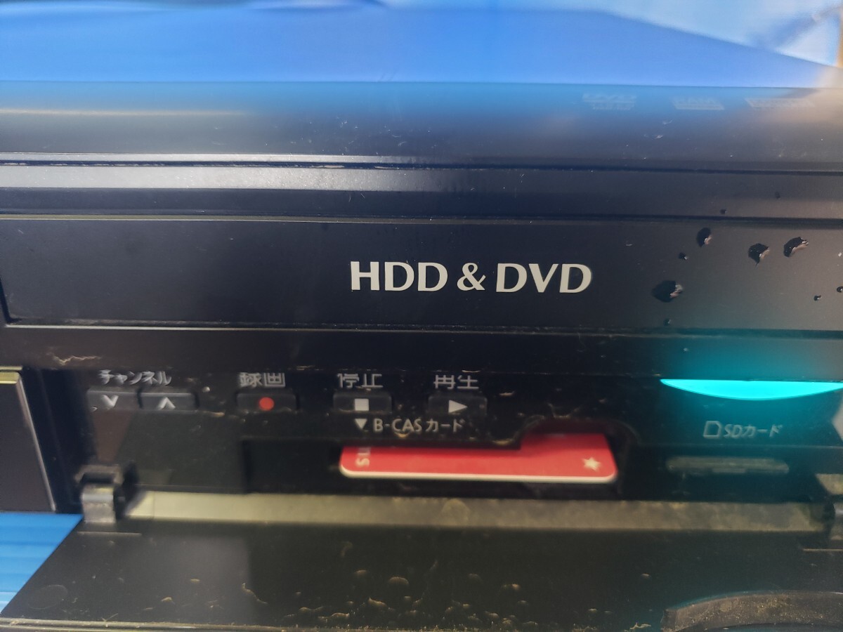 Panasonic パナソニック DVDレコーダー 2008年製 DMR-XP22V 通電のみ確認 トレー開閉ok