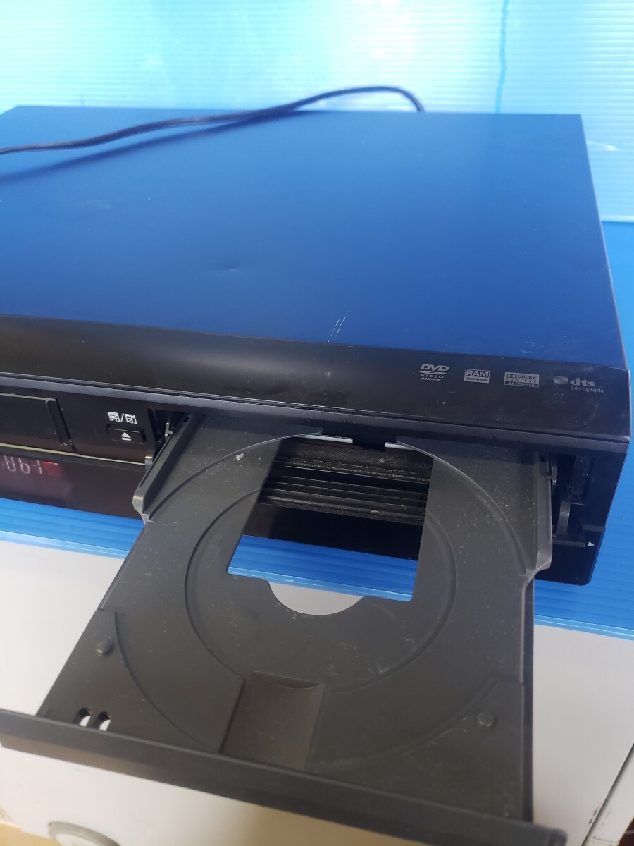 Panasonic Panasonic DVD recorder 2008 year made DMR-XP22V electrification only verification tray opening and closing ok