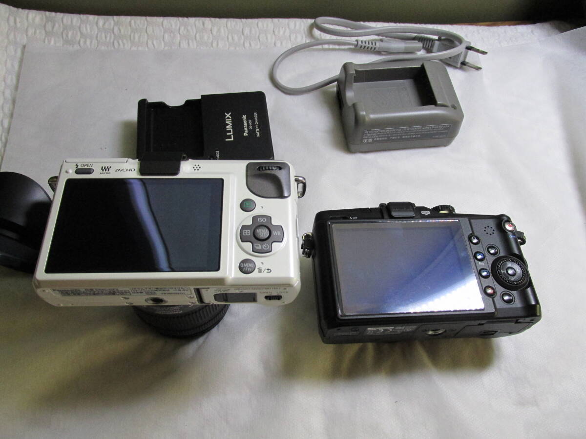 中古実用品 Panasonic LUMIXGF-2＋レンズ14-42㎜、オリンパスPL2＋レンズ14㎜パンケーキ付の画像7