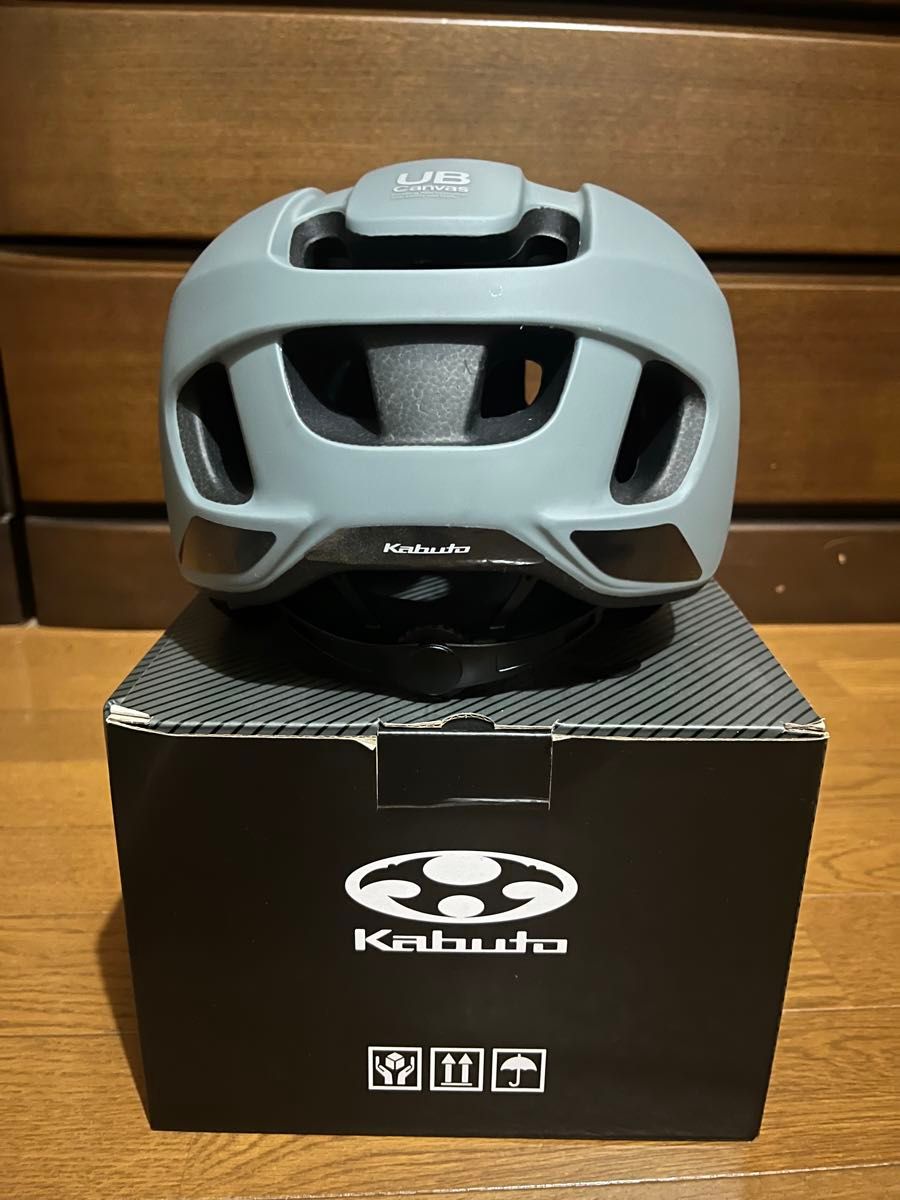 OGK  KABUTO CANVAS-URBAN M/Lサイズ　マットグレー　自転車用ヘルメット