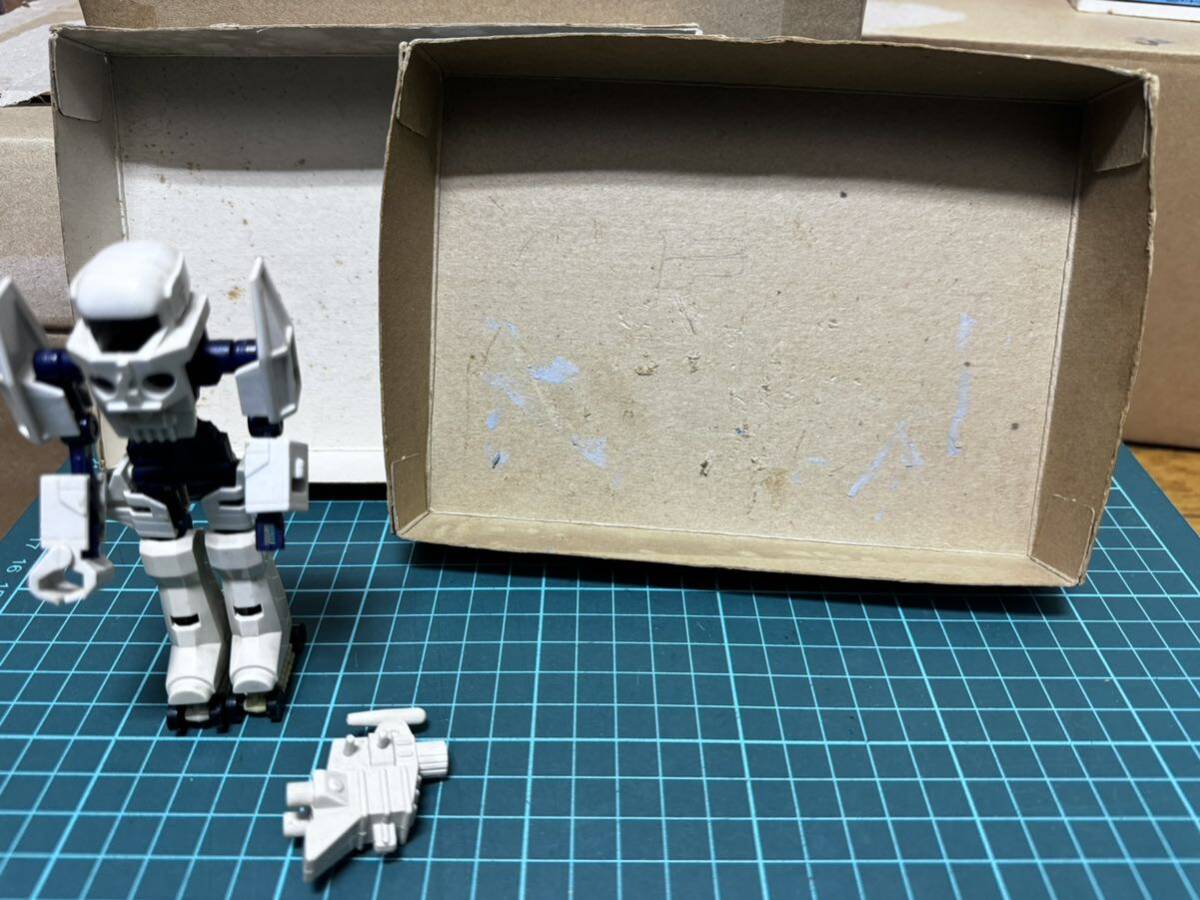 ミクロマン ダイアクロン トランスフォーマー 当時物 タカラ 昭和 人形 ロボット 旧タカラ 変身サイボーグ 強化スーツ 改造計画の画像9