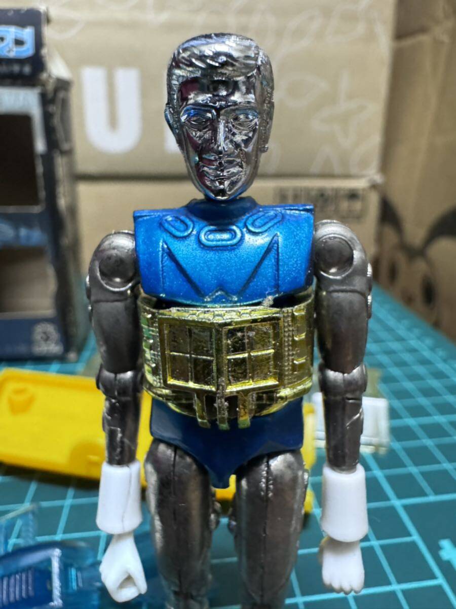 ミクロマン ダイアクロン 当時物 タカラ 昭和 人形 ロボット 旧タカラ 変身サイボーグ 超合金 スーパーミクロマン ロバート の画像8