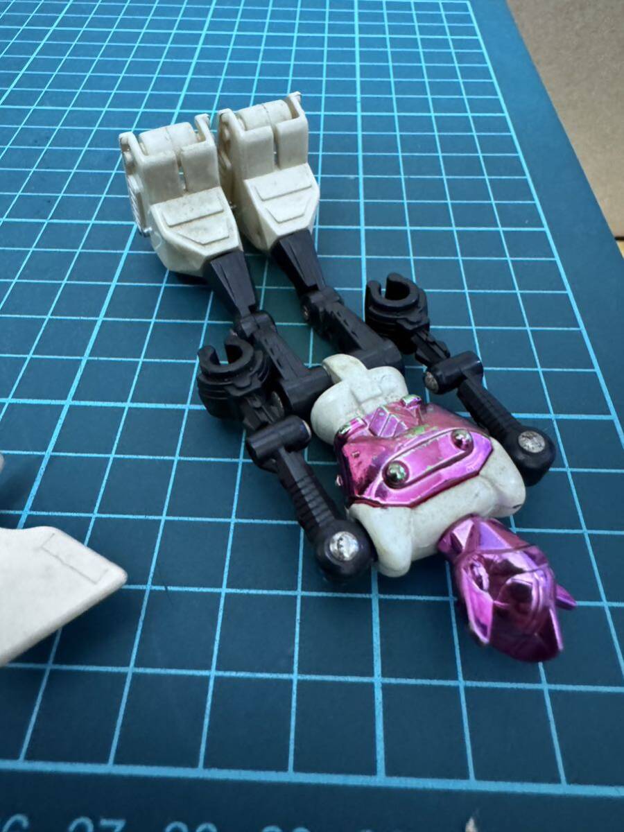 ミクロマン ダイアクロン マッドピンク アクロイヤー 当時物 タカラ 昭和 人形 ロボット 旧タカラ 変身サイボーグ 超合金の画像7