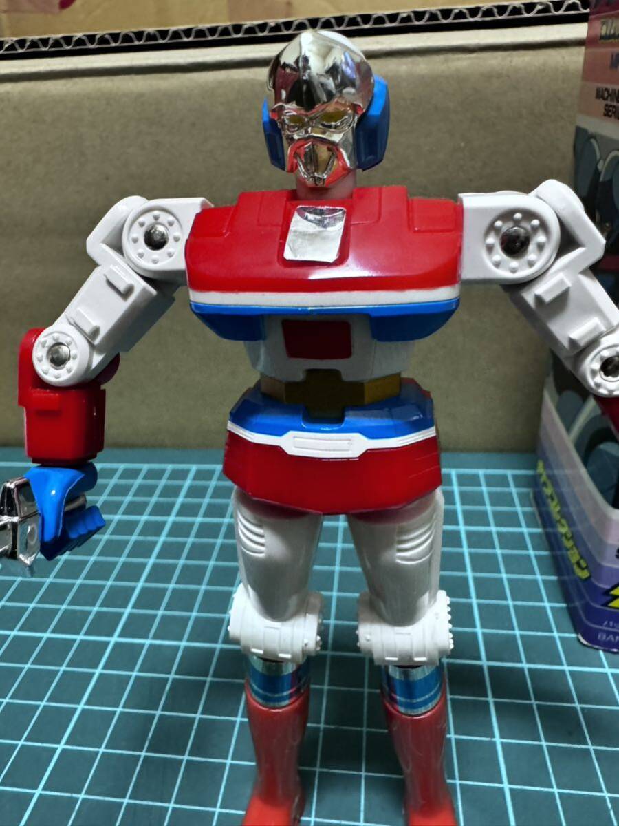 昭和 当時物 超合金 ロボット レトロ ポピー タカトク バンダイ BANDAI マシンロボ ロムストール キャラコレクション ヒーローの画像6