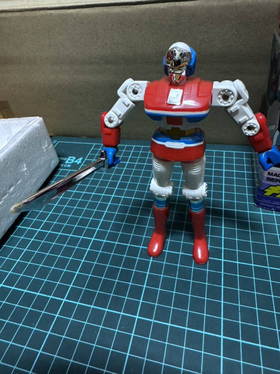 昭和 当時物 超合金 ロボット レトロ ポピー タカトク バンダイ BANDAI マシンロボ ロムストール キャラコレクション ヒーローの画像7