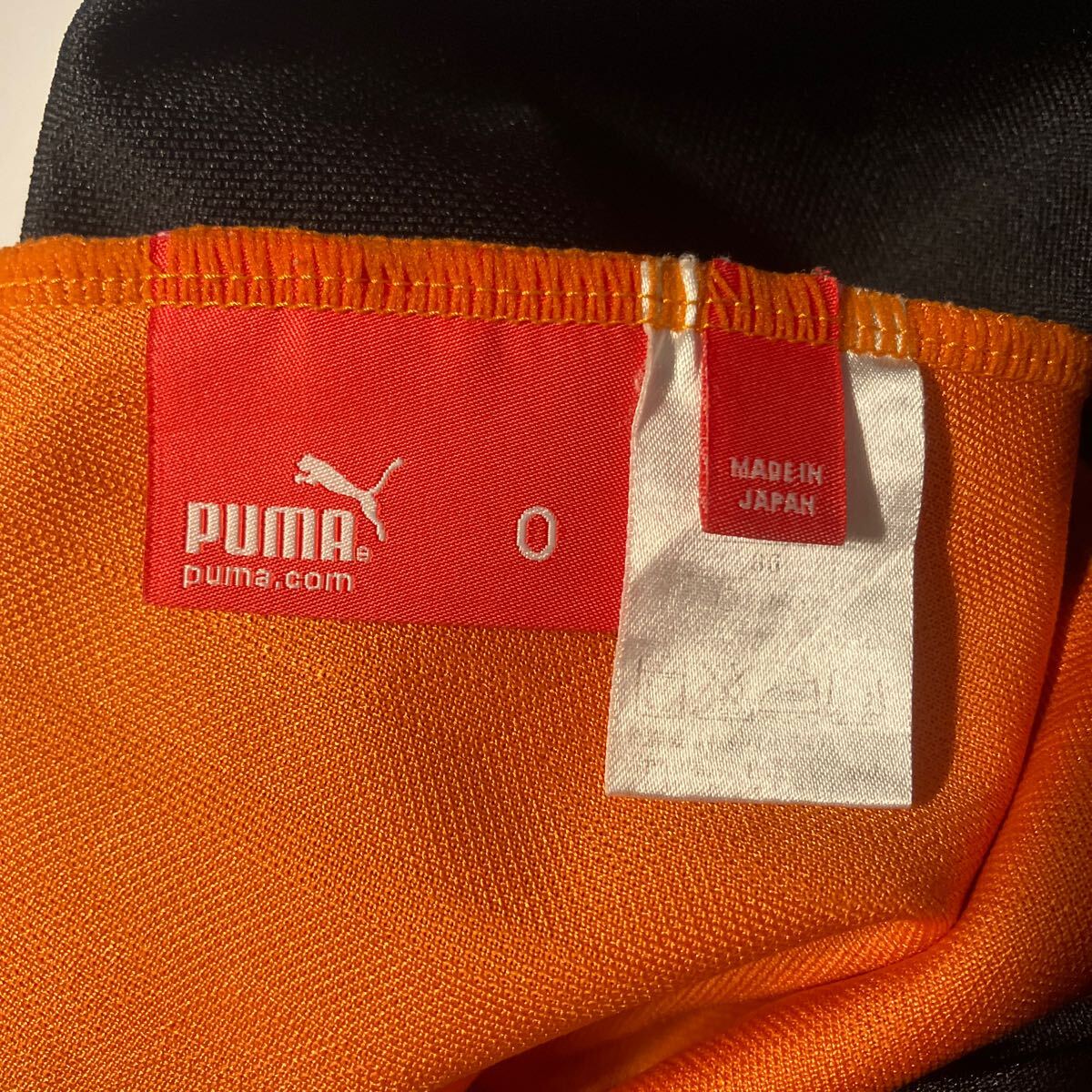 ビックサイズ PUMA プーマ サイドライン ハーフパンツ サイズO ブラック オレンジ_画像7
