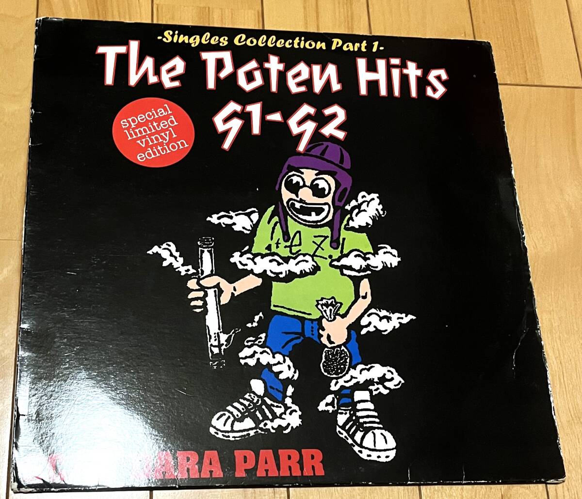 LPレコード スチャダラパー / scha dara parr The Poten Hits 91-92/Singles Collection Part 1の画像1