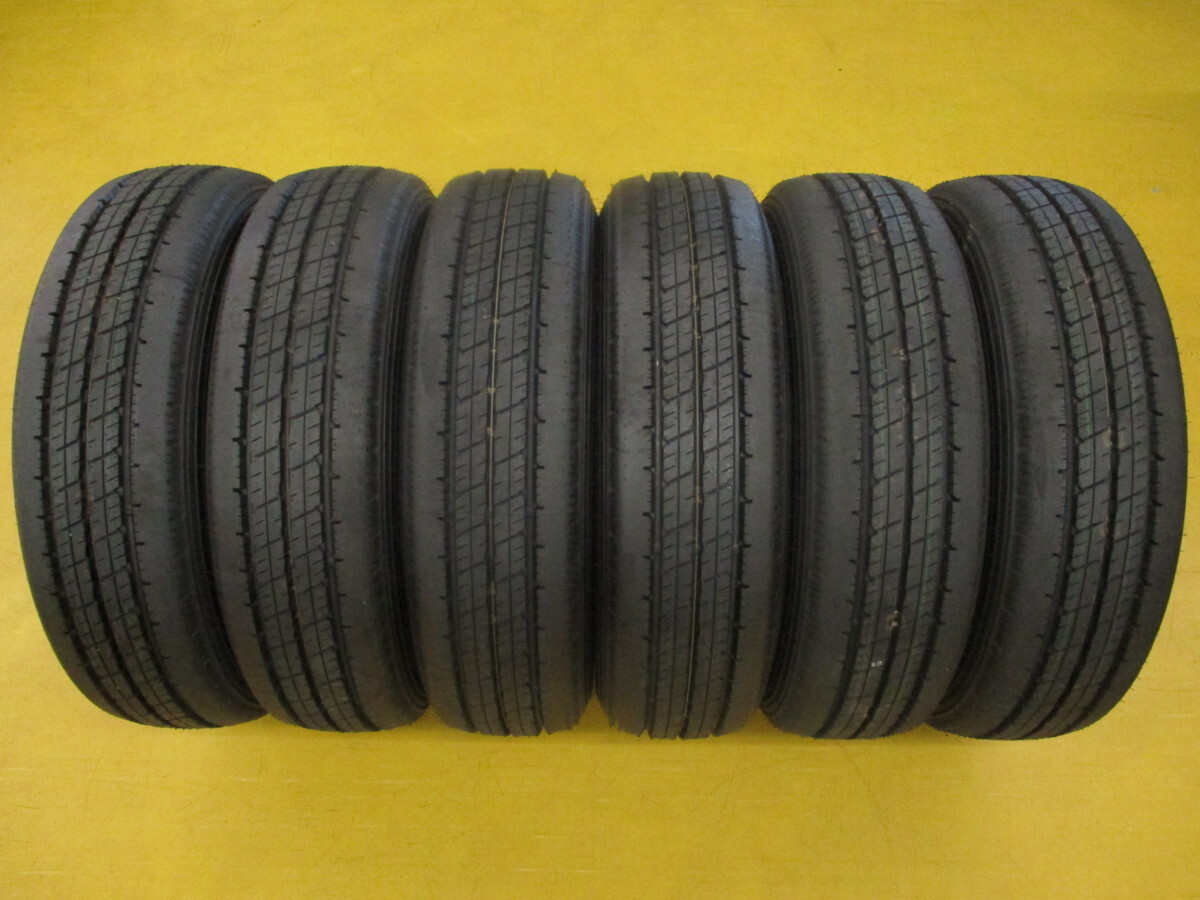 ★送料無料 B3s◆ 新車外し 205/75R16 113/111L LT ダンロップ ENASAVE SPLT38A 夏6本 ※2023年/日本製の画像2