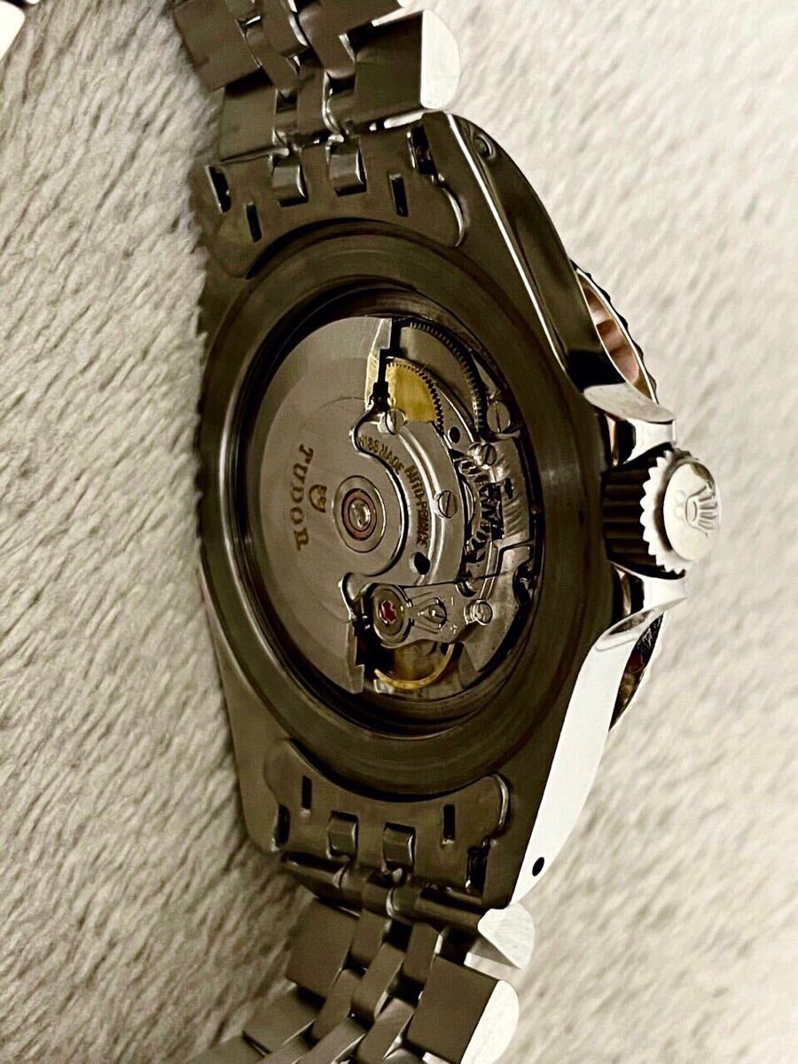 チュードル TUDOR サブマリーナ 79090 腕時計 SS 自動巻き ブラック メンズ 中古