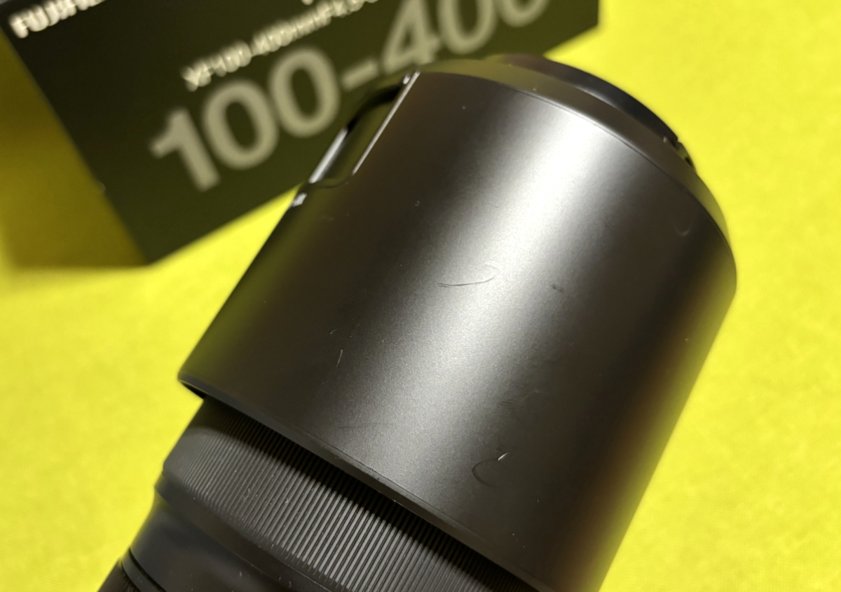 フジノンレンズ XF100-400mmF4.5-5.6 R LM OIS WR 良品 レンズフィルター付きの画像2