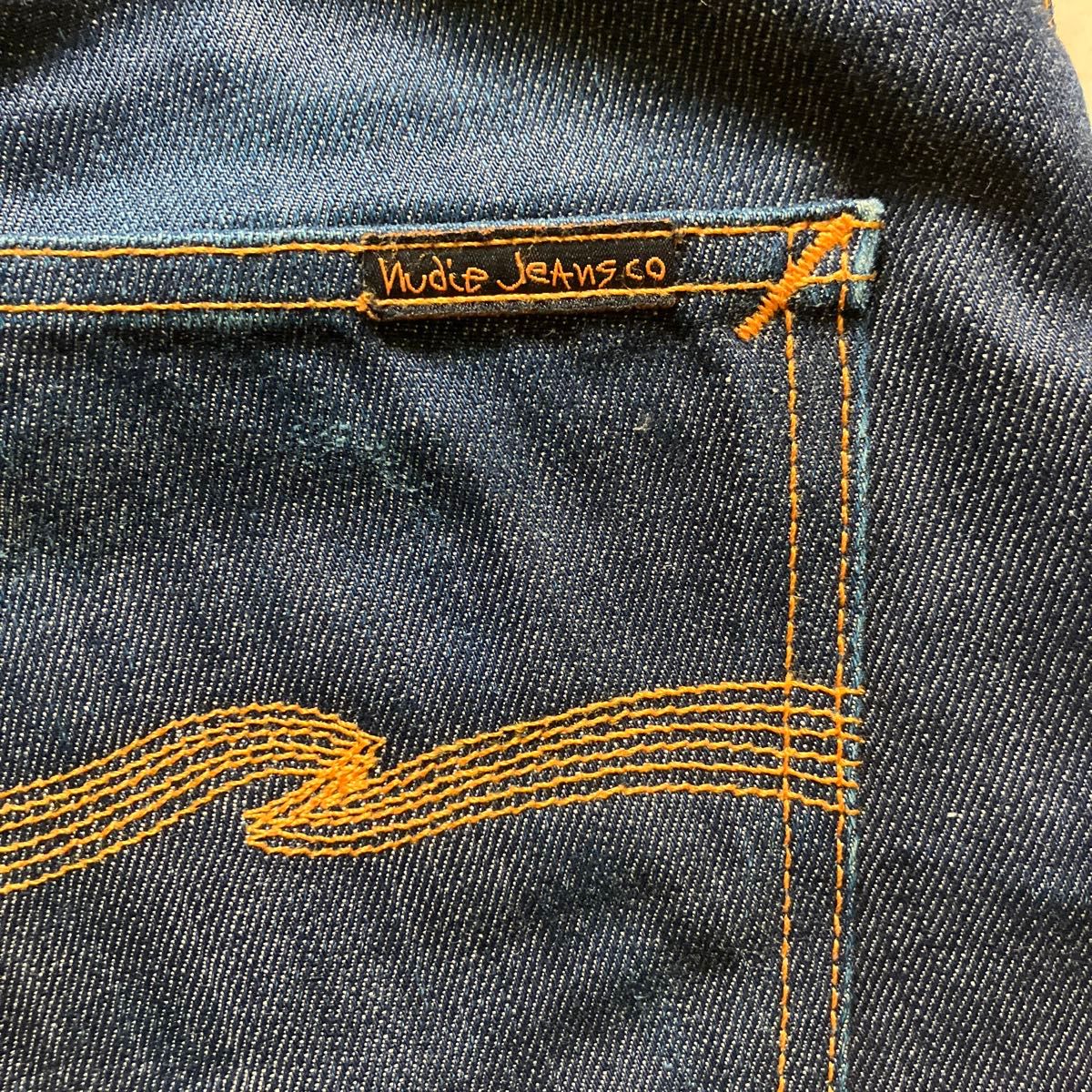 Nudie jeans GRIM TIM DRY SELVAGE W28 ヌーディージーンズ グリムティム セルビッチ