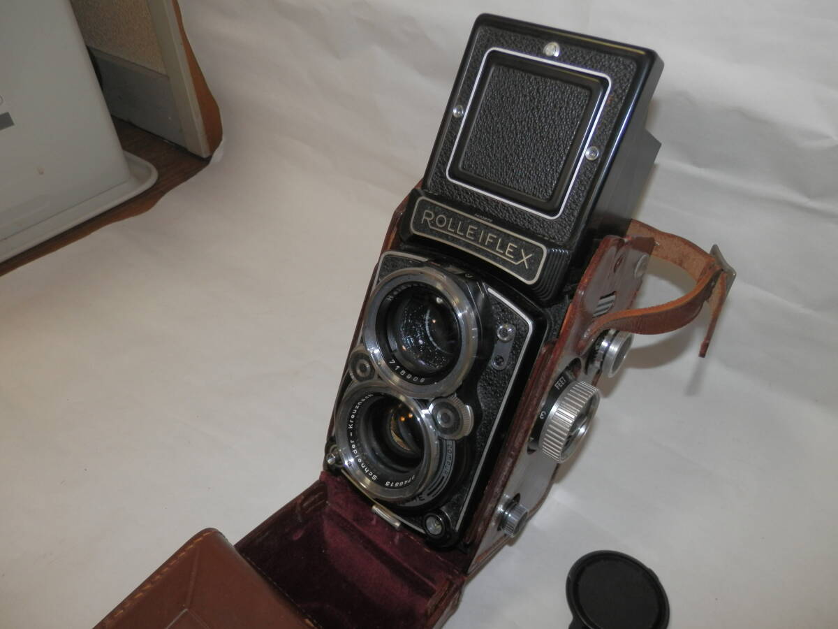 ROLLEIFLEX 2眼レフカメラ　ケース擦り傷有・見た目美品　動作未確認