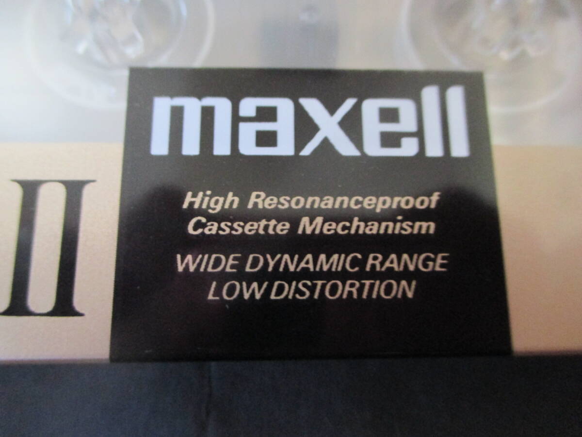 未使用品・maxell（日立マクセル） ＸＬⅡ１００ ハイポジション・カセットテープの画像2