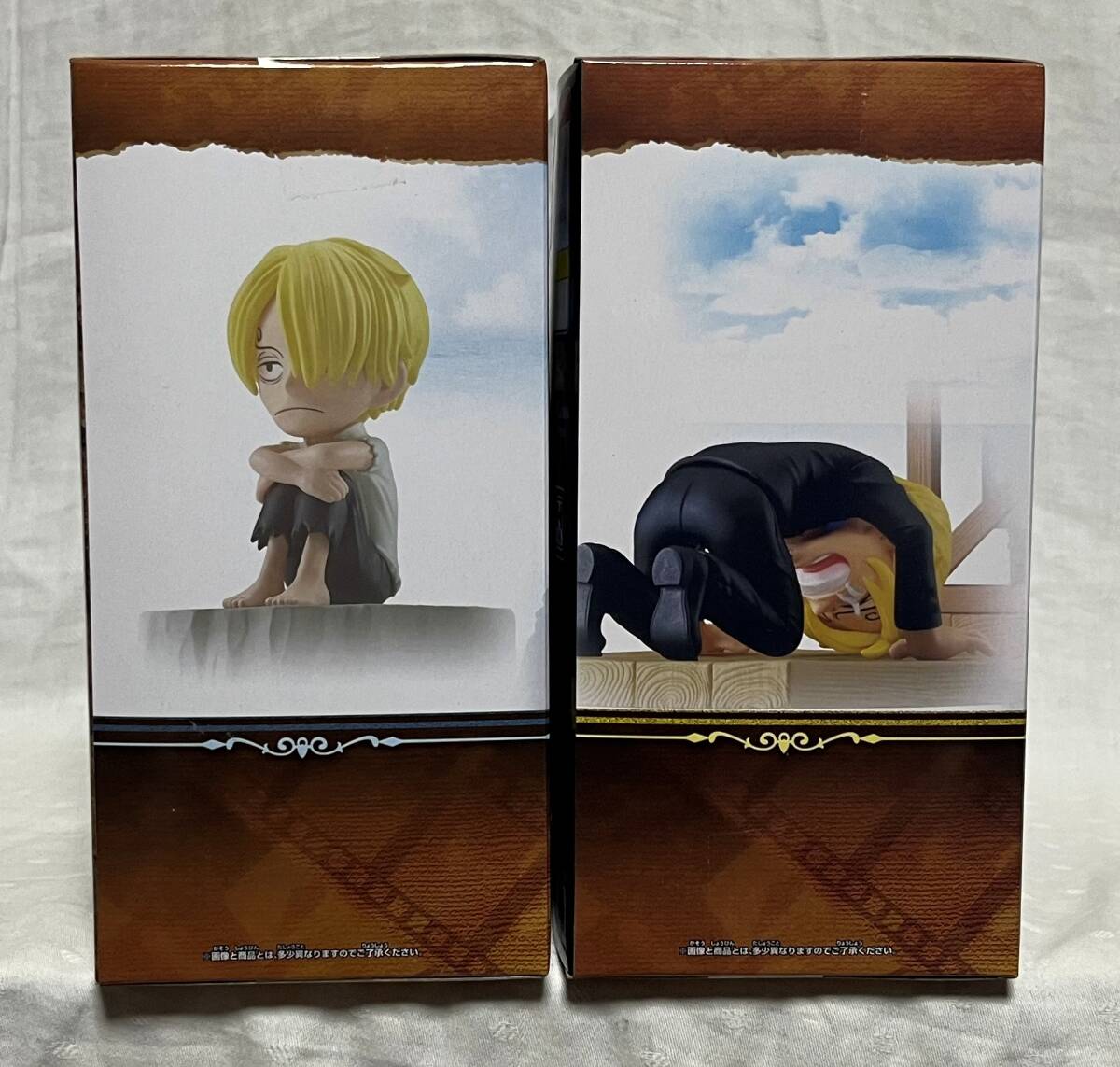  One-piece * world collectable figure ro Gusto - Lee z*2 kind set * Sanji &zef+ [.. care became!]
