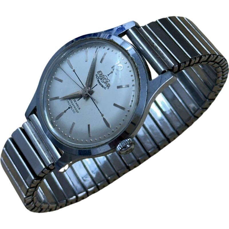 エニカ ウルトラソニック ENICAR ULTRASONIC 手巻き 腕時計 17石 メンズ 稼働品の画像3