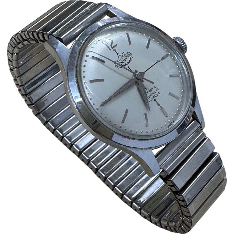 エニカ ウルトラソニック ENICAR ULTRASONIC 手巻き 腕時計 17石 メンズ 稼働品の画像1