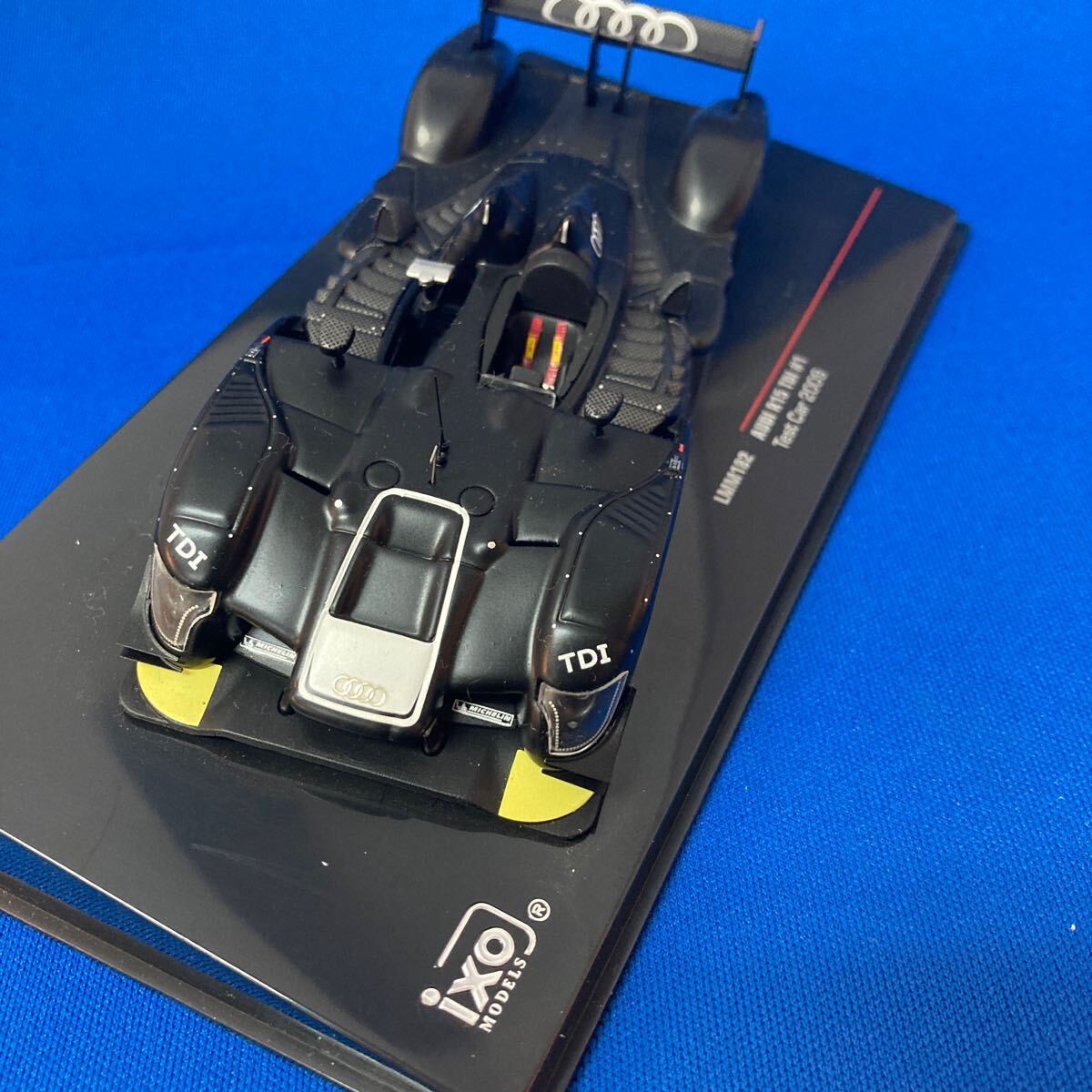 イクソ 1/43 アウディ R15 TDI テストカー 2009 #1　ブラック_画像2