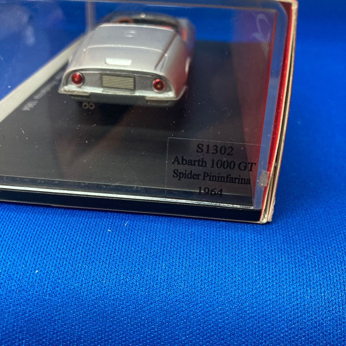 スパーク　1/43 s1302 アバルト　1000GT スパイダー　ピニンファリナ　1964_画像5