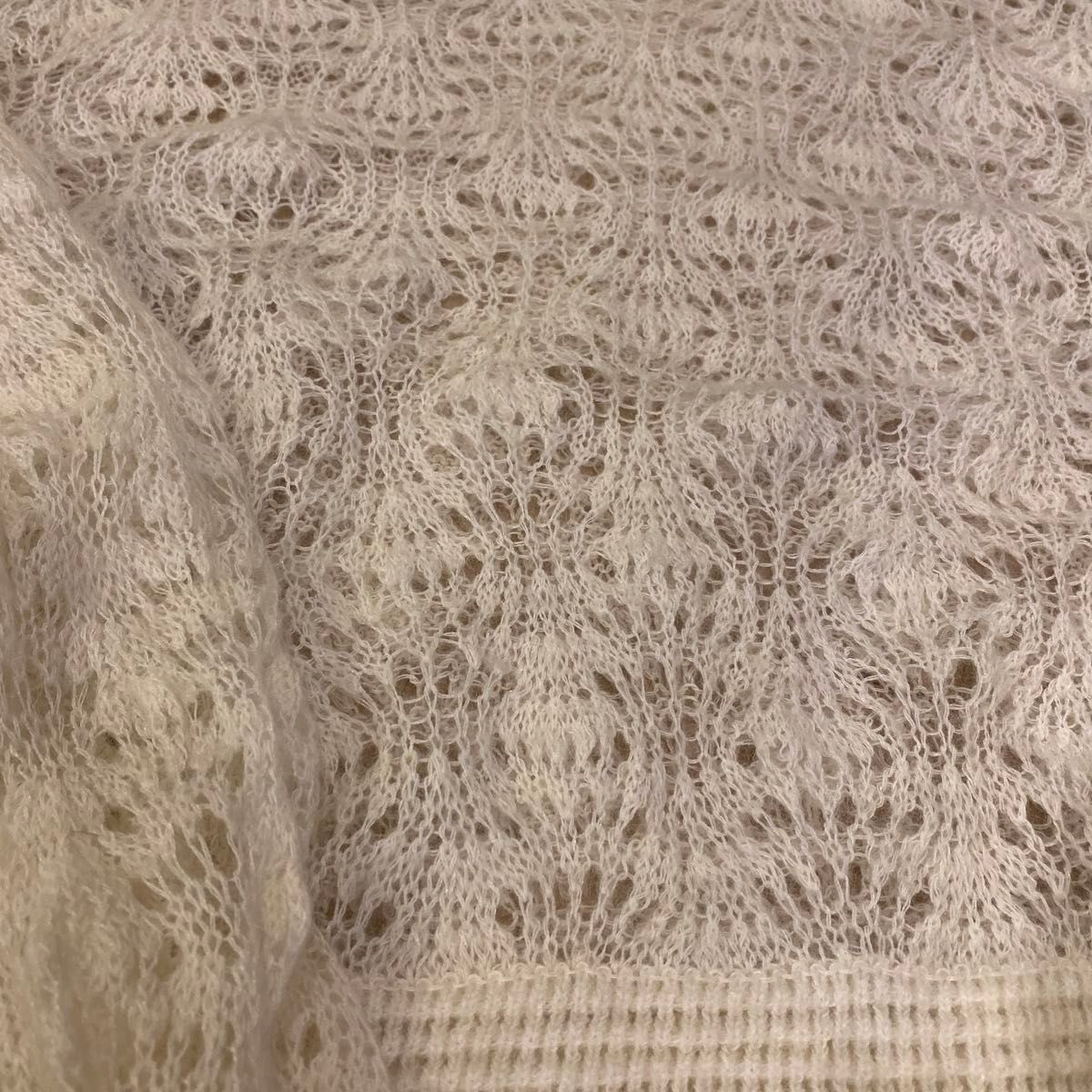 MOHAIR LACY KNIT アメリヴィンテージ