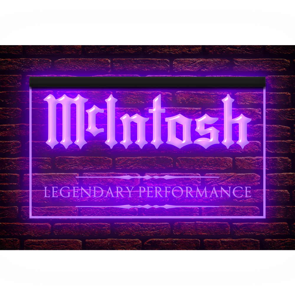 Y441L // Led ネオンライトサイン McIntosh Audio マッキントッシュ 音響 機材 オーディオ■サイズ(約)：W550mm x H300mm の画像5