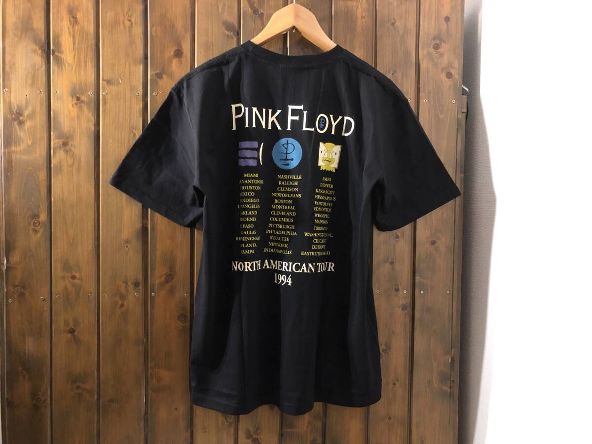 新品★ピンクフロイド NORTH AMERICAN TOUR 1994 プリントTシャツ【L】★ブルース/サイケデリック・ロックバンド/対/TUIの画像3