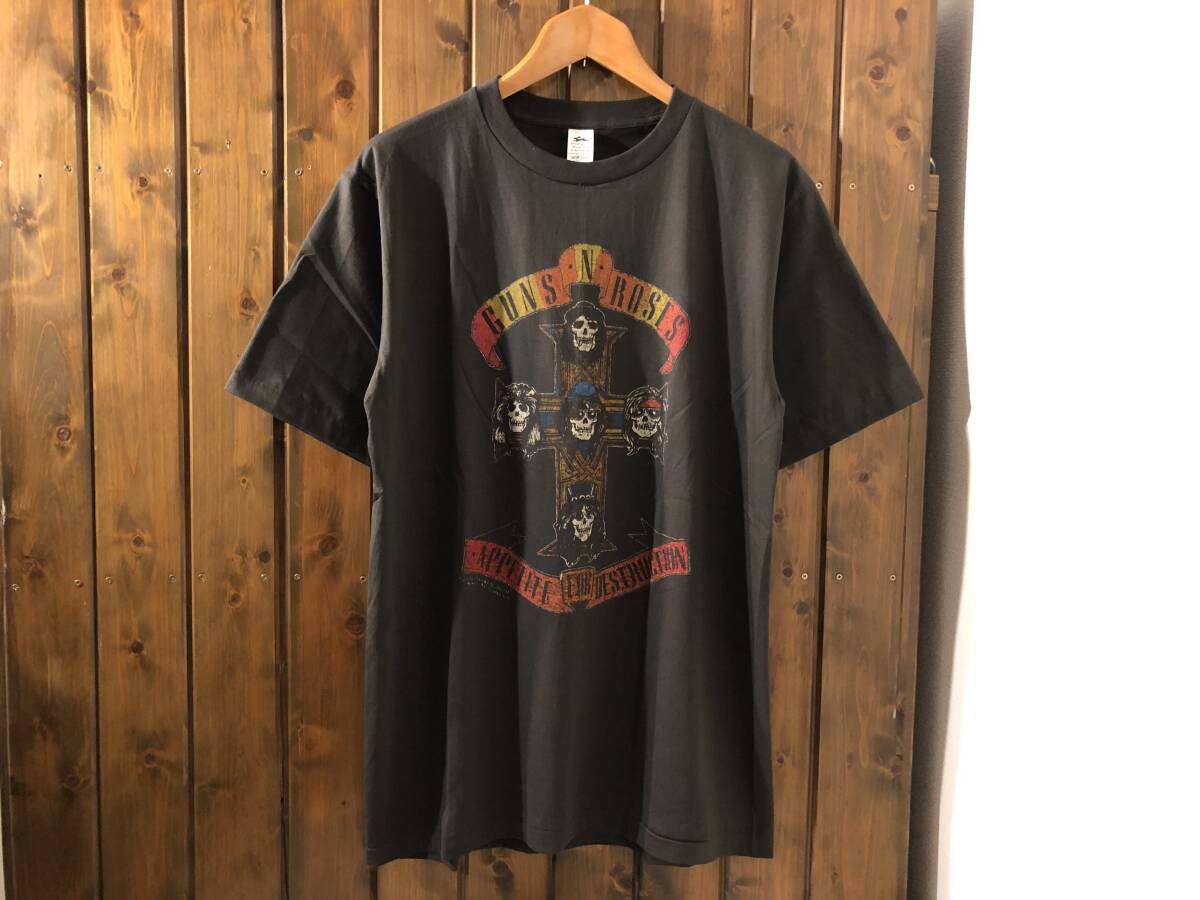 新品★ガンズアンドローゼズ　降谷 建志　着用　同プリント　ビンテージスタイル　ツアーTシャツ【XL】★ロックバンド/ドラゴンアッシュ/KJ_画像1