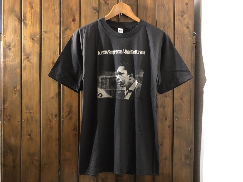 新品★ジョンコルトレーン A LOVE SUPREME ビンテージスタイル Tシャツ【L】★モダンジャズ/サックスの画像1